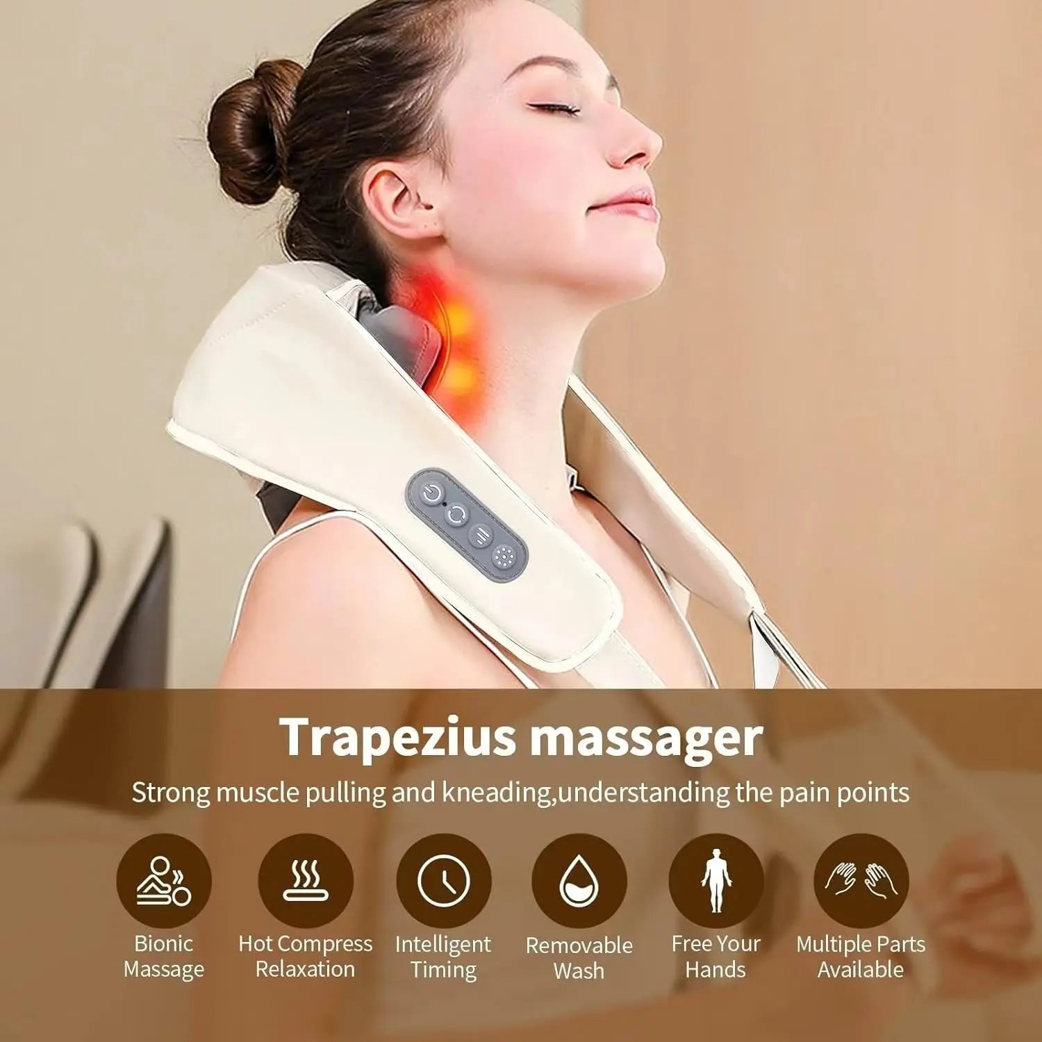 Soothy™ Portable Neck Massager