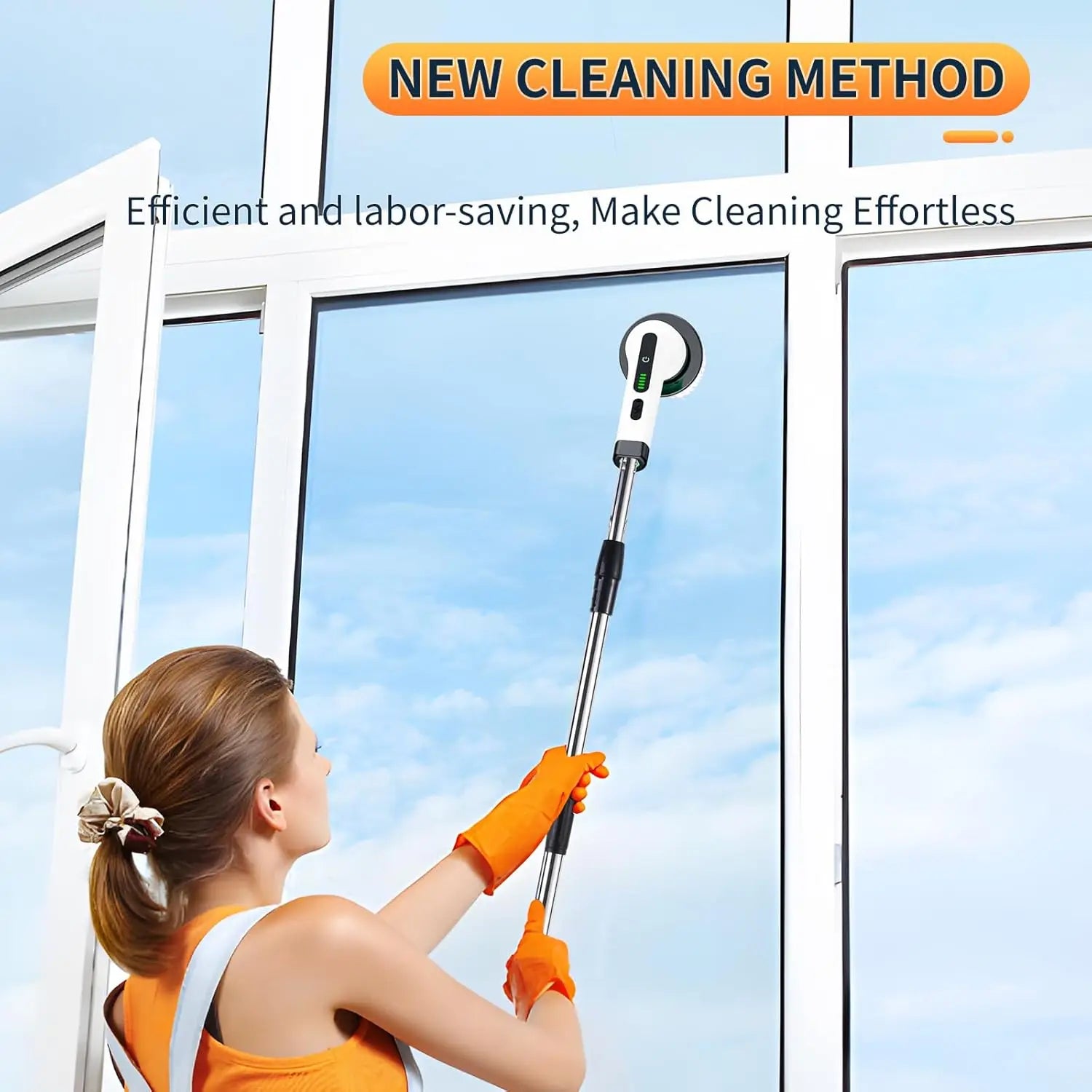 SparkScrub™ – Electric Rotating Floor Cleaner